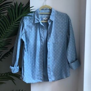Madewell Classic Chambray Light Denim Shirt